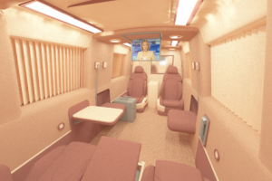 Интерьер инкассаторского автомобиля FORD 2