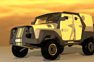 автомобиль UAZ HUNTER модернизация 3