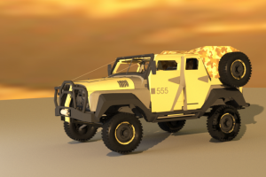 автомобиль UAZ HUNTER модернизация 4