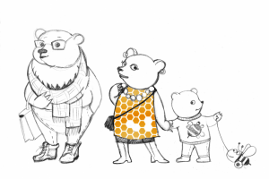 эскиз персонажей