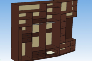 Шкаф-купе внутреннее пространство