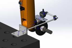Планка для закрепления датчика