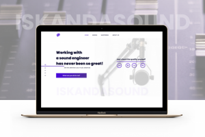 Сайт студии звукозаписи