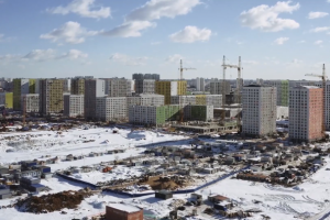 Аэросъёмка хода строительства ЖК