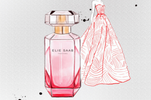 Иллюстрация парфюма