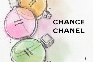 Иллюстрация парфюма