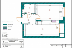 Обмерный план