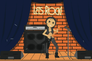 2D Анимация векторного персонажа