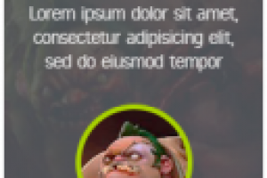 Pudge - Карточка героя "Dota 2"