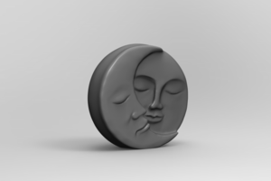 Printable model Moon with Month
