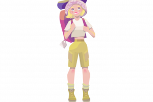 Персонажная векторная иллюстрация