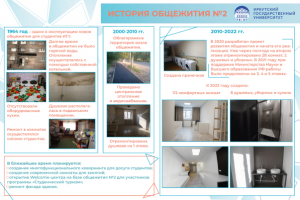 Баннер "Открытие общежития"