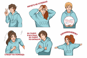 Стикерпак "ОССО ИГУ"