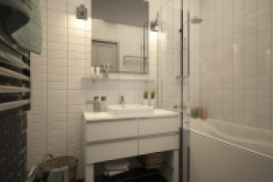 Дизайн-проект ванной комнаты