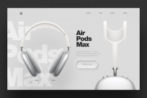 Redisign сайта Apple