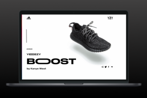 Redisign сайта Adidas