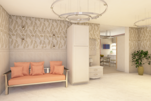 Холл в загородном доме