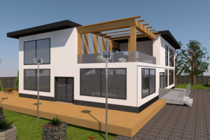 Экстерьер дома (день)