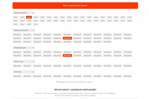 Мониторинг Minecraft | KL:MONITORING