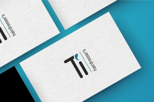 Логотип парикмахерской Ti