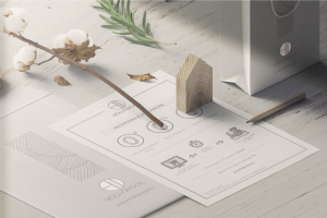 Фирменный стиль магазина пряжи Hollywool