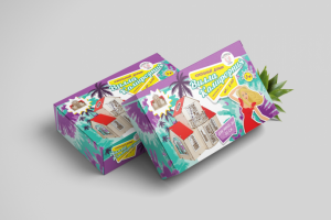 Коробка для кукольного домика