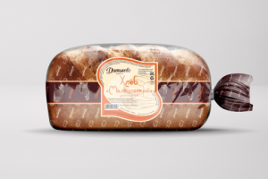 Концепция этикеток для серии хлебов