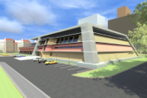 паркинг на 300 автомобилей