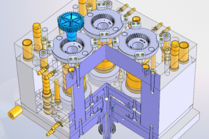 Пресс-форма для литья Вала-шестерни