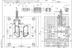 Сборочный чертеж пресс-формы