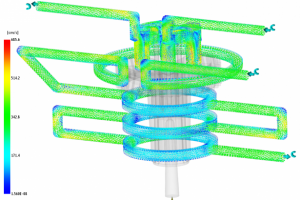 Анализ системы охлаждения в пресс-форме