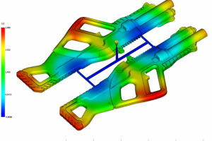 Анализ литьевых процессов в прессформе на таггер Falcon