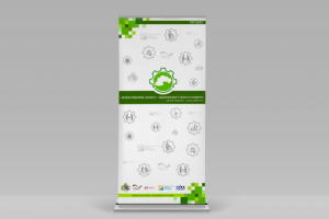 Дизайн Roll-up для проекта "Зеленые решения"