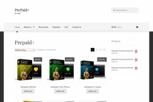Сайт магазина PrapaidPlus