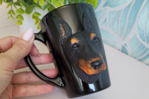 Кружка с декором