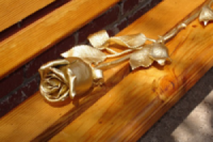 Кованая роза