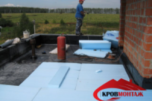 Устройство инверсионной кровли