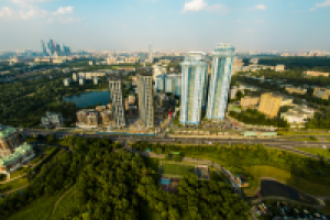 ЖК Воробьевы горы аэропанорама