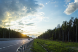 Пейзаж, закат