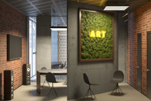 3d-визуализация лофта.