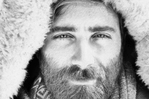 Имитация рисунка карандашем 01