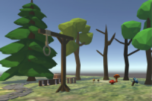 3D Low-Poly модели