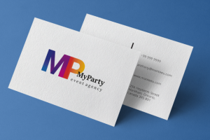 Логотип для ивент-агентства "My party"