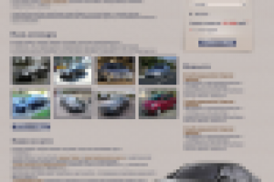 Дизайн сайта - аренда авто