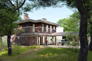 Архитектура частного жилого дома