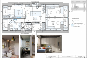 Перепланировка квартиры. Расстановка мебели. Подборка аналогов