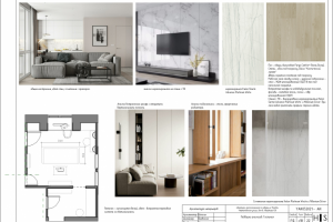 Подборка аналогов. Гостиная. Квартира