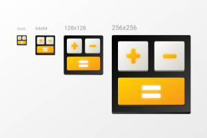 Иконка для приложения-калькулятора AppStore