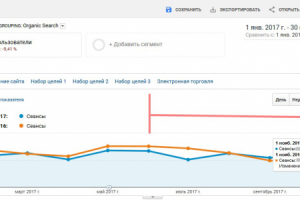работа с 1 категорией товаров супермаркета - итоговый трафик