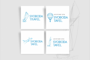 Логотип для туристической компании Svoboda Travel